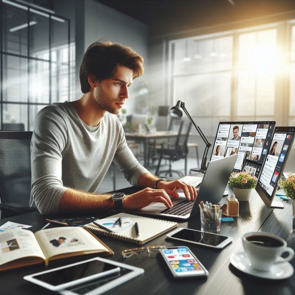 Encargado de redes sociales